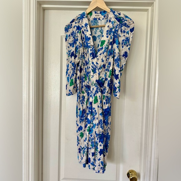 NAT Zadig & Voltaire RUZ mini floral garden dress M - Picture 6 of 10
